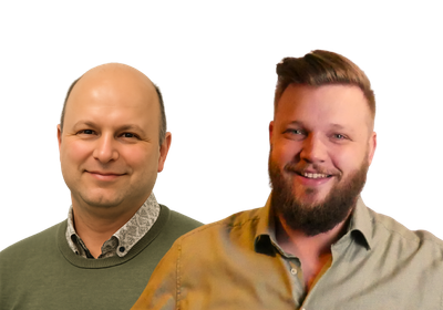 Peter Gowor und Florian Pfeuffer