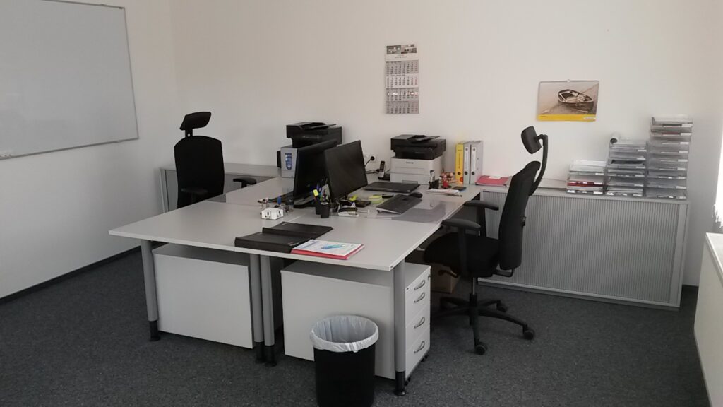 Das Bürgermeisterbüro gibt genügend Raum für das Tagesgeschäft