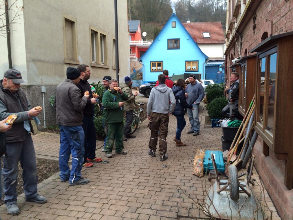 Natürlich darf auch eine ordentliche Brotzeit nicht fehlen